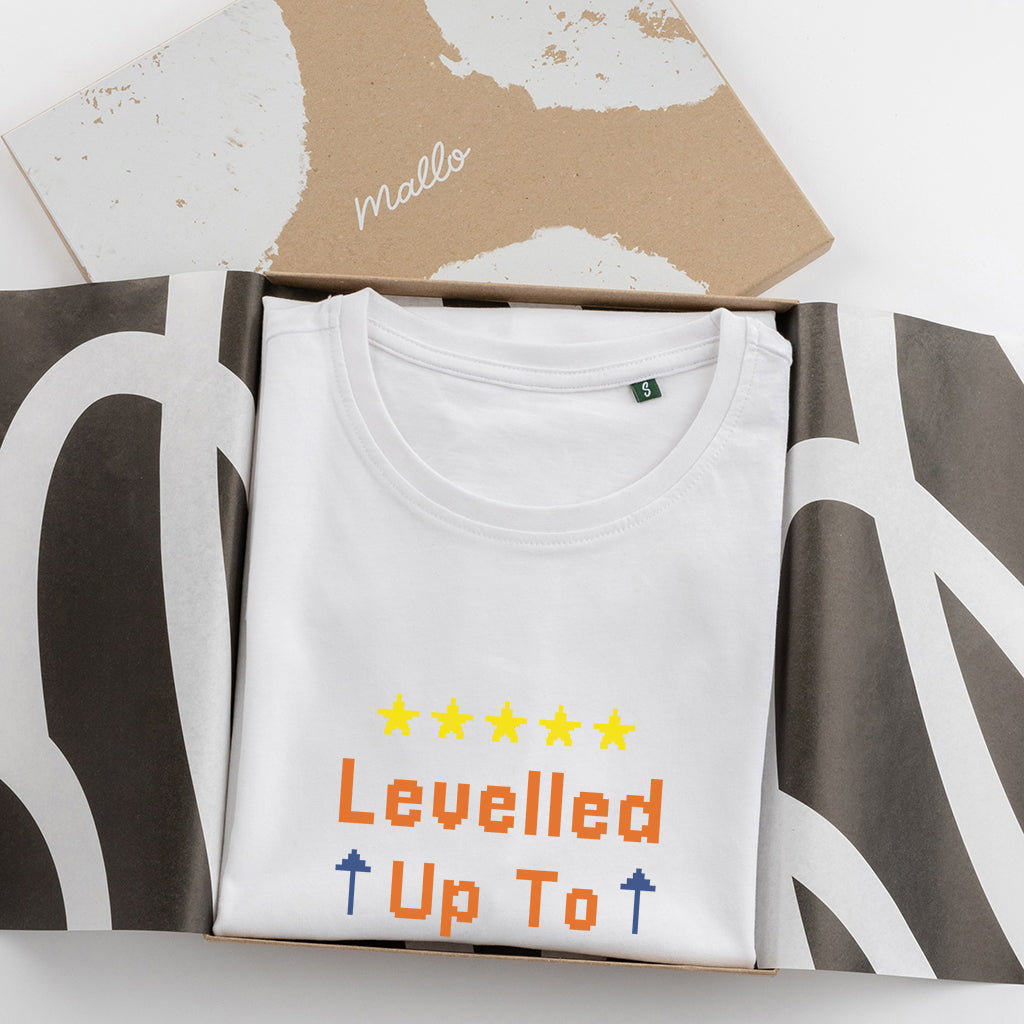 ‘Levelled Up To Uncle’ Cotton Tshirt