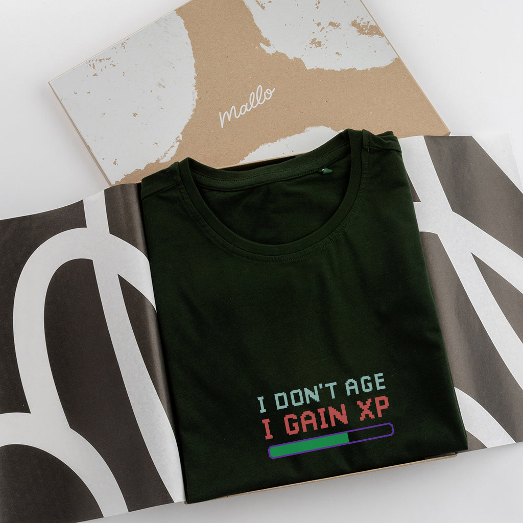 'I Don’t Age I Gain XP' Gaming T-Shirt