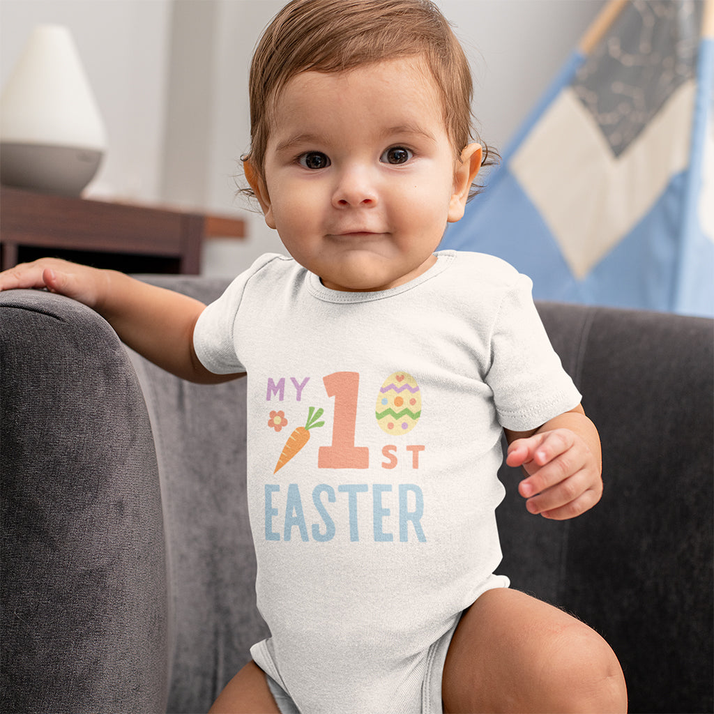 Organic Cotton My First Easter Baby Grow