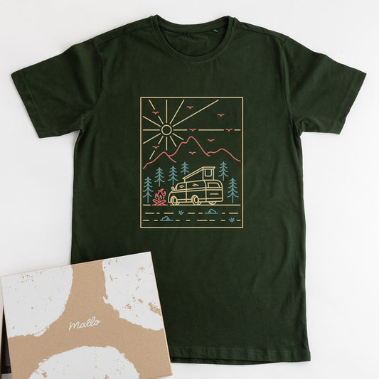 Camper Van Graphic Cotton Tee