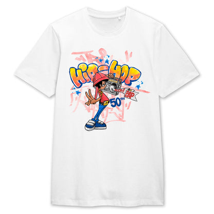 50 Years Hip Hop Graffiti Art T-Shirt