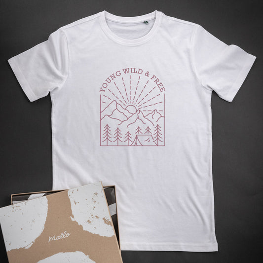 'Young, Wild And Free' T Shirt