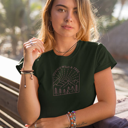 'Young, Wild And Free' T Shirt