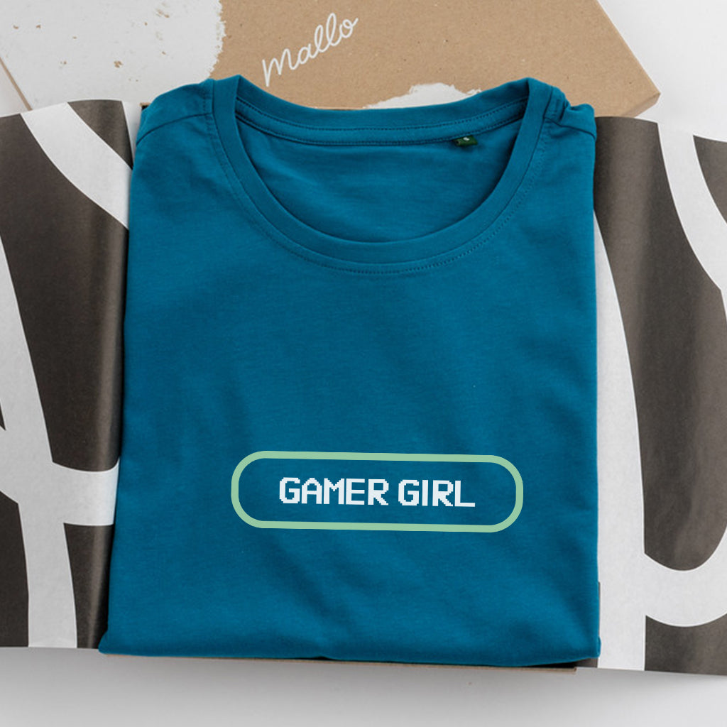 Retro Gamer Girl T Shirt For Her